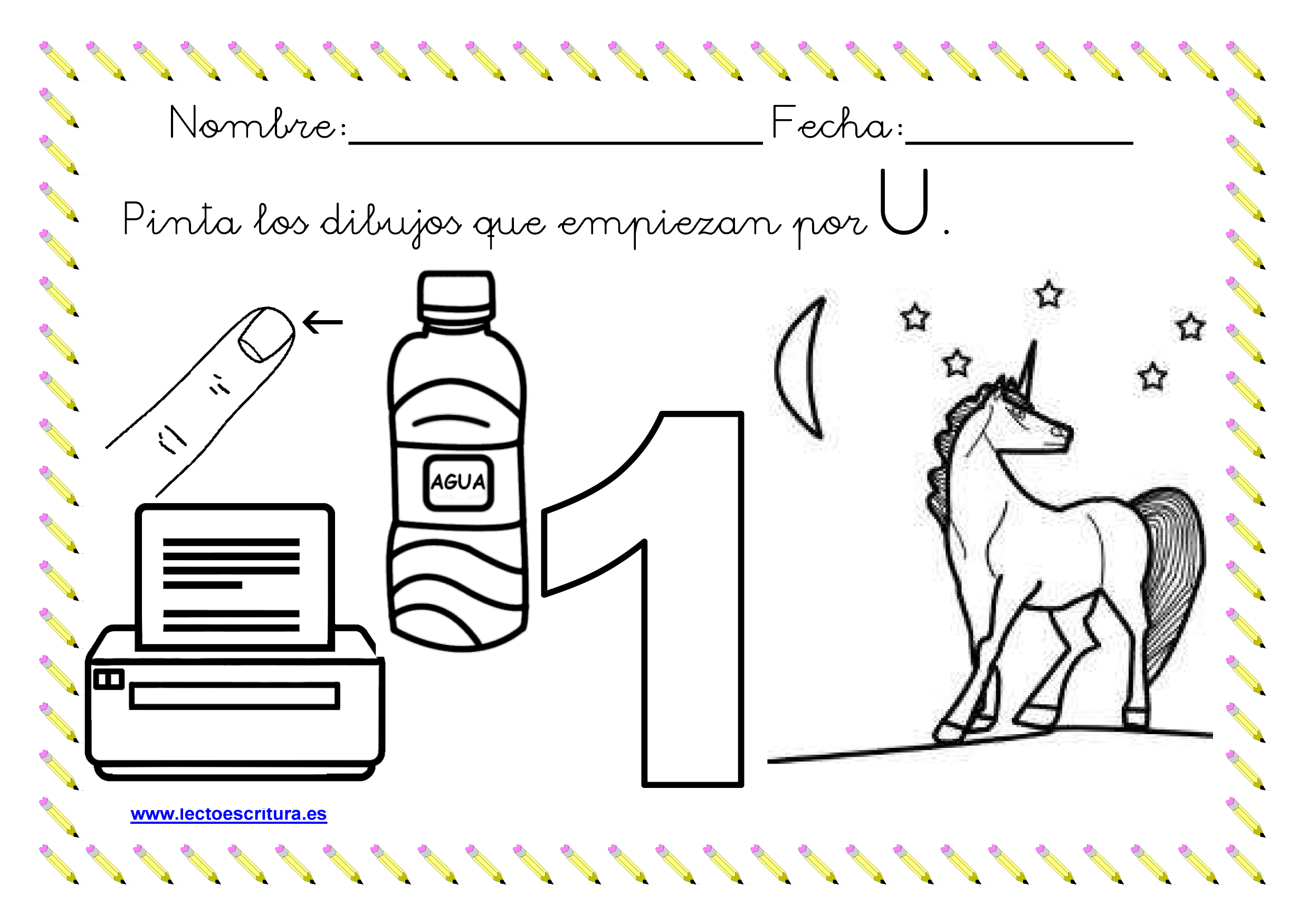 Dibujos Para Dibujar Dibujos Para Colorear Que Empiecen Con La