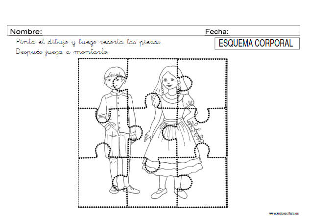 Ficha esquema corporal 8